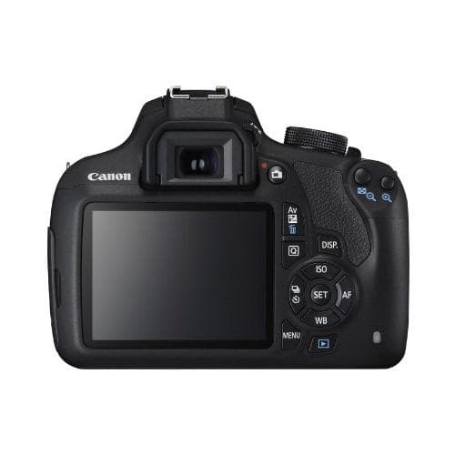 Yksisilmäinen peiliheijastuskamera Canon EOS 1200D vain vartalo - Musta