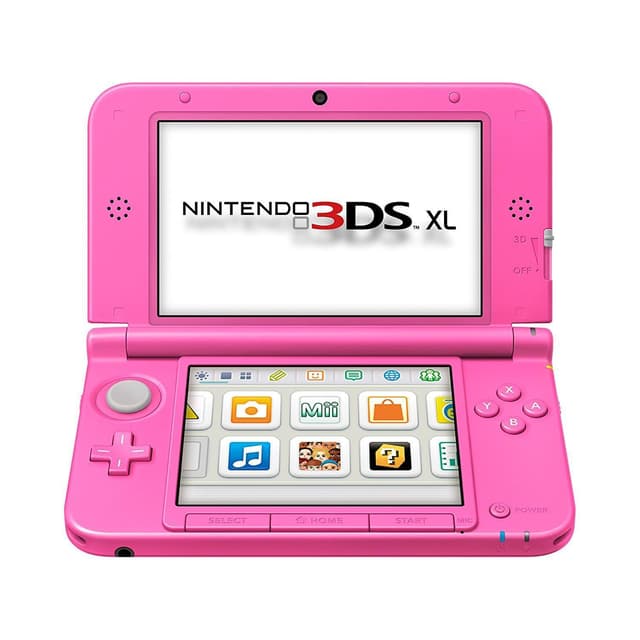 Nintendo 3DS XL 4 GB -pelikonsoli - Vaaleanpunainen (pinkki)