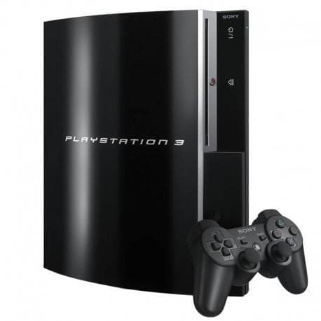 Konsoli Sony Playstation 3 FAT 80GB +1 Ohjain - Musta