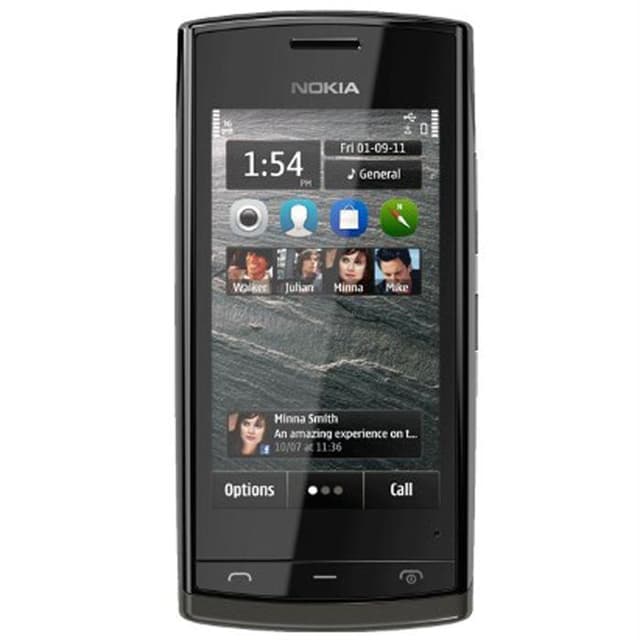 Nokia 500 - Musta- Lukitsematon