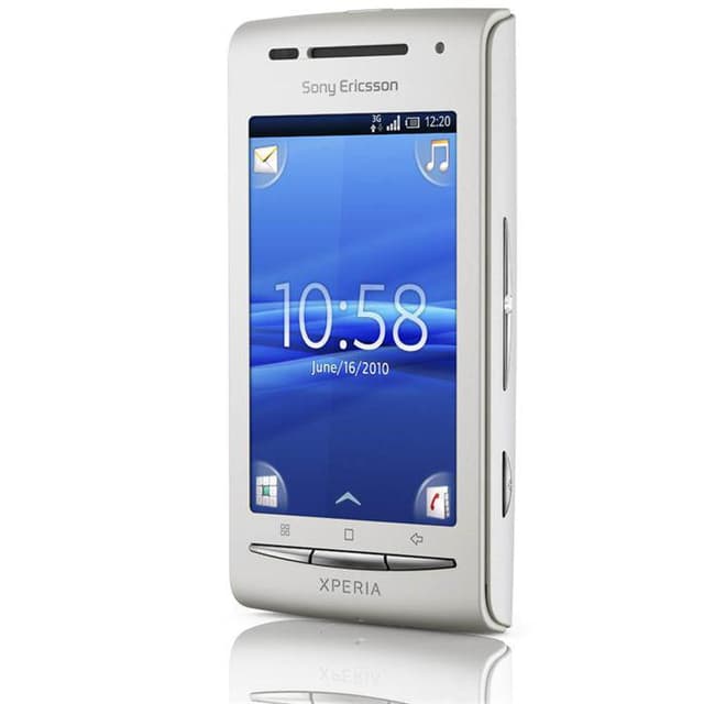 Sony Ericsson Xperia X8 - Valkoinen- Lukitsematon
