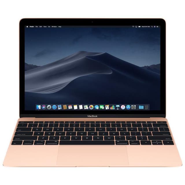 MacBook 12" Retina (2017) - Core m3 1,2 GHz - SSD 256 GB - 8GB - QWERTY - Englanti (US)