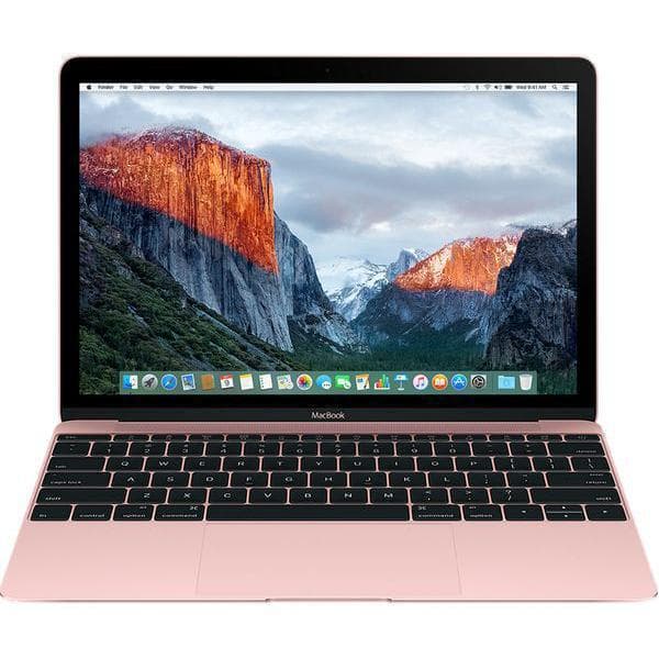 MacBook 12" Retina (2016) - Core m3 1,1 GHz - SSD 256 GB - 8GB - QWERTY - Englanti (US)