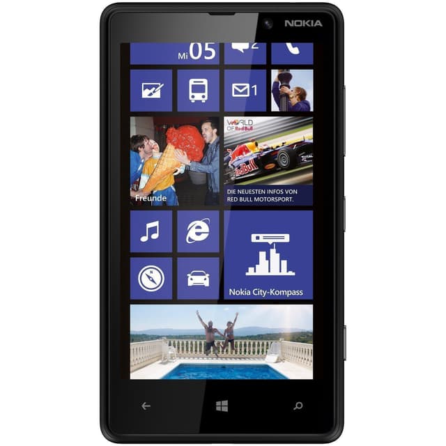 Nokia Lumia 820 - Musta- Lukitsematon