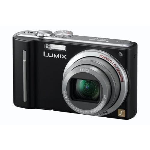 Kompaktikamera Panasonic Lumix DMC-TZ8 Musta + Objektiivi Panasonic DC Vario-Elmarit ASPH Power OIS 12x Optical Zoom Lens 25-300mm f/3.3-4.9