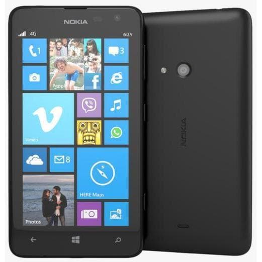Nokia Lumia 625 - Musta- Lukitsematon