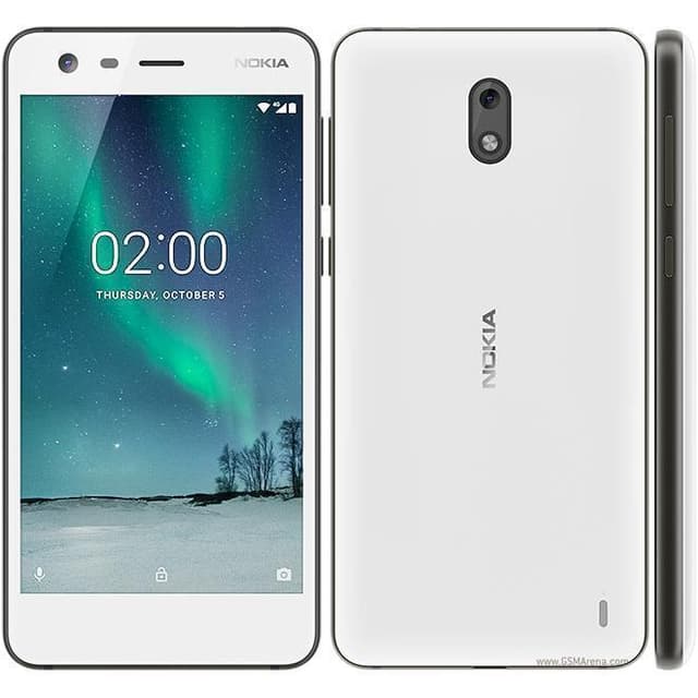 Nokia 2 8GB - Valkoinen - Lukitsematon