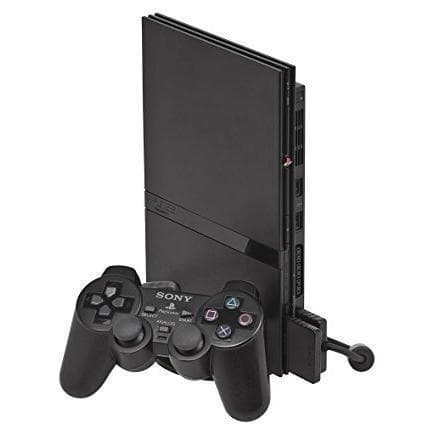 Konsoli Sony Playstation 2 Slim +1 Ohjain - Musta