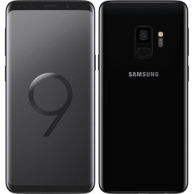 Galaxy S9 64 GB Dual Sim - Musta (Carbon Black) - Lukitsematon