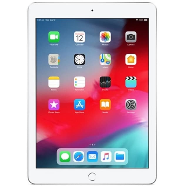 iPad 9,7" 6. sukupolvi (Maaliskuu 2018) 9,7" 32GB - WiFi - Hopea - Ilman Sim-Korttipaikkaa