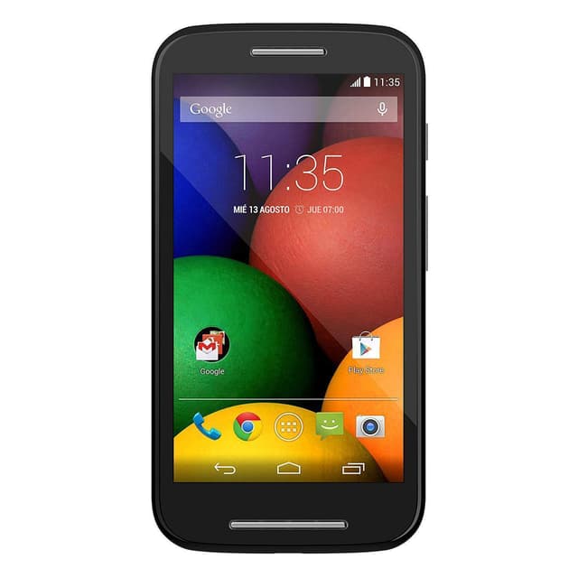 Motorola Moto E (1. Gen) 8GB - Musta - Lukitsematon