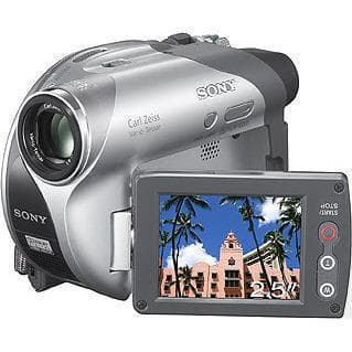 Sony DCR-DVD105E Videokamera - Harmaa