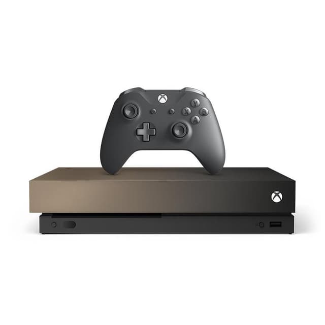 Xbox One X 1000GB - Ouro graduado - Rajoitettu erä Battlefield V + Battlefield V