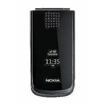 Nokia 2720 fold 0,009GB - Musta - Lukitsematon