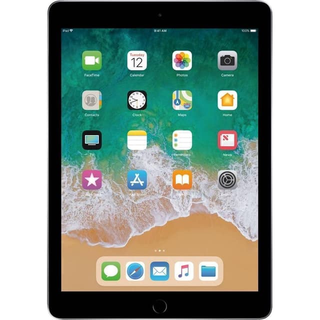 iPad 9,7" 5. sukupolvi (Maaliskuu 2017) 9,7" 32GB - WiFi - Tähtiharmaa - Ilman Sim-Korttipaikkaa