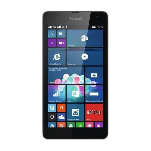 Microsoft Nokia Lumia 535 - Valkoinen- Lukitsematon