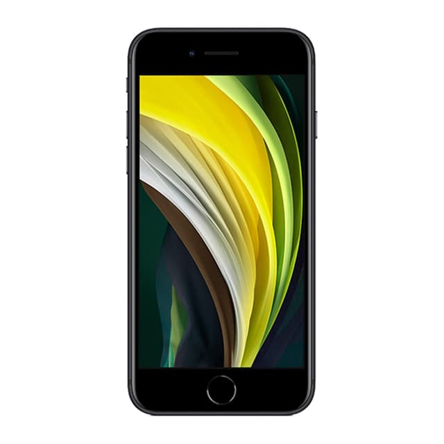 iPhone SE (2020) 64 GB - Musta - Lukitsematon