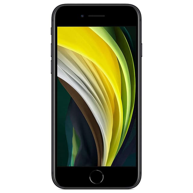 iPhone SE (2020) 128GB - Musta - Lukitsematon