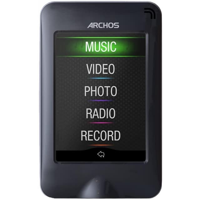 Archos 28 Vision MP3 & MP4-soitin & MP4 4GB - Musta