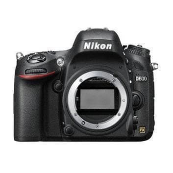 Yksisilmäinen peiliheijastuskamera Nikon D600 vain vartalo - Musta
