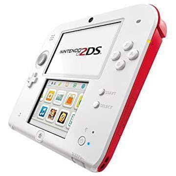 Konsoli Nintendo 2DS 1GB + Super Mario Bros 2 - Valkoinen/Punainen