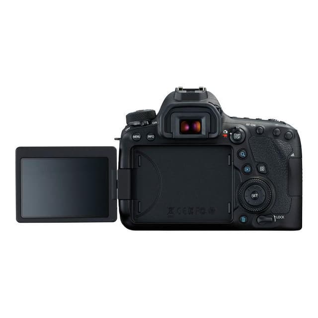 Yksisilmäinen peiliheijastuskamera Canon EOS 6D Mark II vain vartalo - Musta