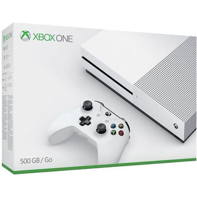 Xbox One S 500GB - Valkoinen