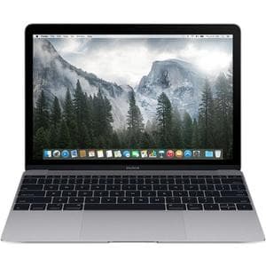 MacBook 12" Retina (2017) - Core m3 1,2 GHz - SSD 256 GB - 8GB - AZERTY - Ranska